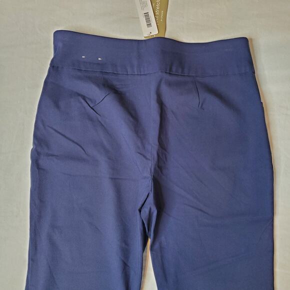 Chico's Women's Size 0 (US-4) NWT Perfect Stretch Josie Pant Navy Blue - Picture 6 of 9